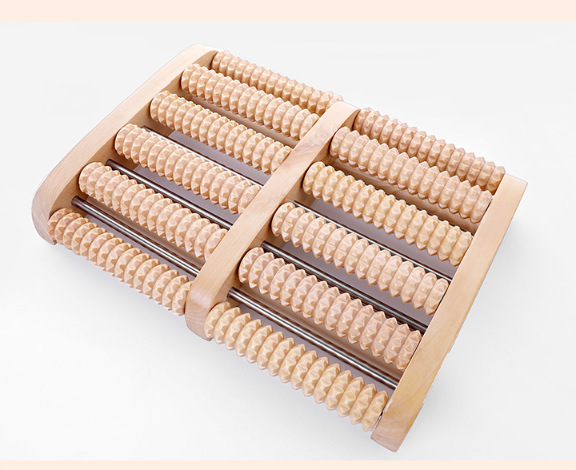 Six rows of steel pipes