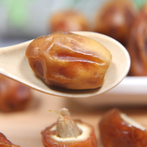 Fresh big black dates 500g air-dried yellow dates dried snacks for pregnant women are sweeter than red dates bagged specialty