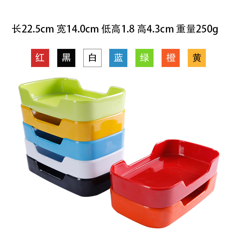 롱 노치 대형 심화 두꺼운 컬러 단일 노트