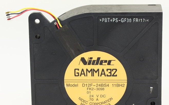 原装nidec GAMMA32 D12F-24BS4 12CM 12032 24V 0.70A 涡轮鼓风机