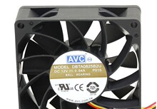 AVC DBTA0825B2U 8025 8CM 12V 0.54A 4线PWM测速 大风量风扇线