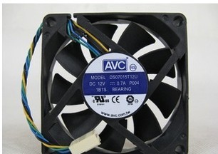 供应AVC DS07015T12U 7015 12V 0.7A CPU散热风扇工业变频直流
