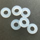 Transparent Silicone Gasket Flat Gasket Sealing Gasket Leak Proof Non-Slip Round Waterproof Silicone Foot Gasket Silicone Gasket