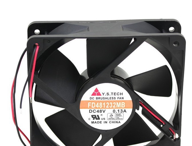 全新元山 Y.S.TECH FD481232MB 12032 12CM 0.13A 48V 双滚珠风扇