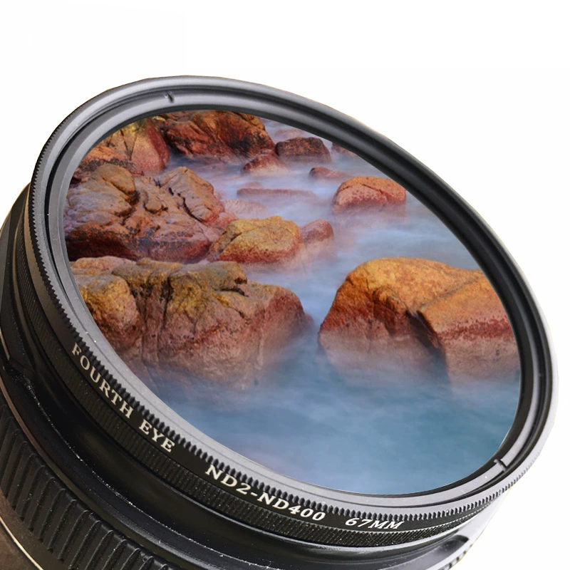 Можно отрегулировать серый плотностной фильтр для фотографии на камеру 49-77 мм в ND2-400 в ND2-400 в ND2-400