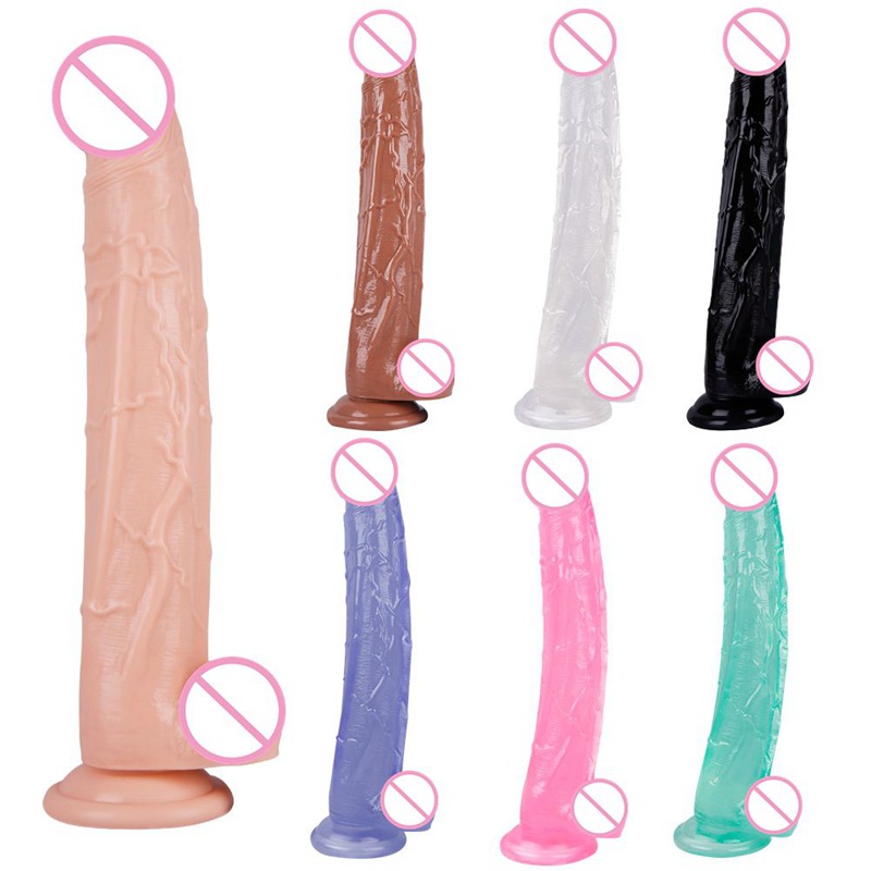 A185 pequeña cabeza rey europeo y americano simulación super largo consolador pene tamaño super positivo fábrica Ventas Directas una pieza puede ser enviado en nombre