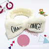 Headband, trend hair accessory with bow for face washing, internet celebrity