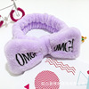 Headband, trend hair accessory with bow for face washing, internet celebrity