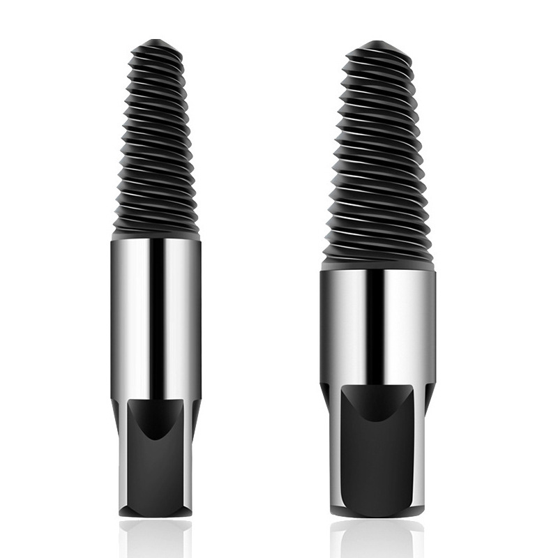 Tubo de agua transfronterizo Extractor de alambre roto de doble cabeza herramienta de rosca del grifo extractor de tornillo al por mayor Reverse Thread reparación TAP