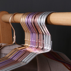 恆曼成人衣架無痕鋁合金家用衣架不鏽鋼防滑衣櫃衣撐加厚衣掛批發