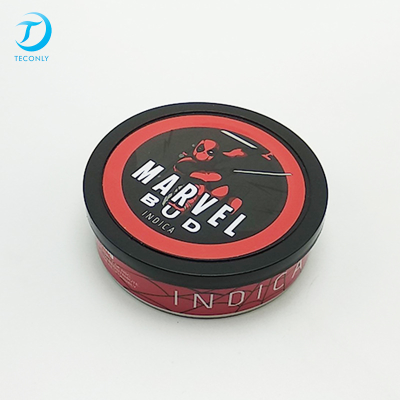 铁圆形自封食品包装铁盒马口铁盒茶叶包装铁罐糖果铁罐