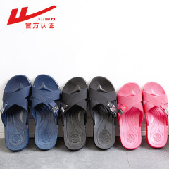 Shanghai Haili Fashion Classic Couple Slippers Four Seasons Home Non-slip Slippers Comfortable Breathable Home Slippers for Men and Women