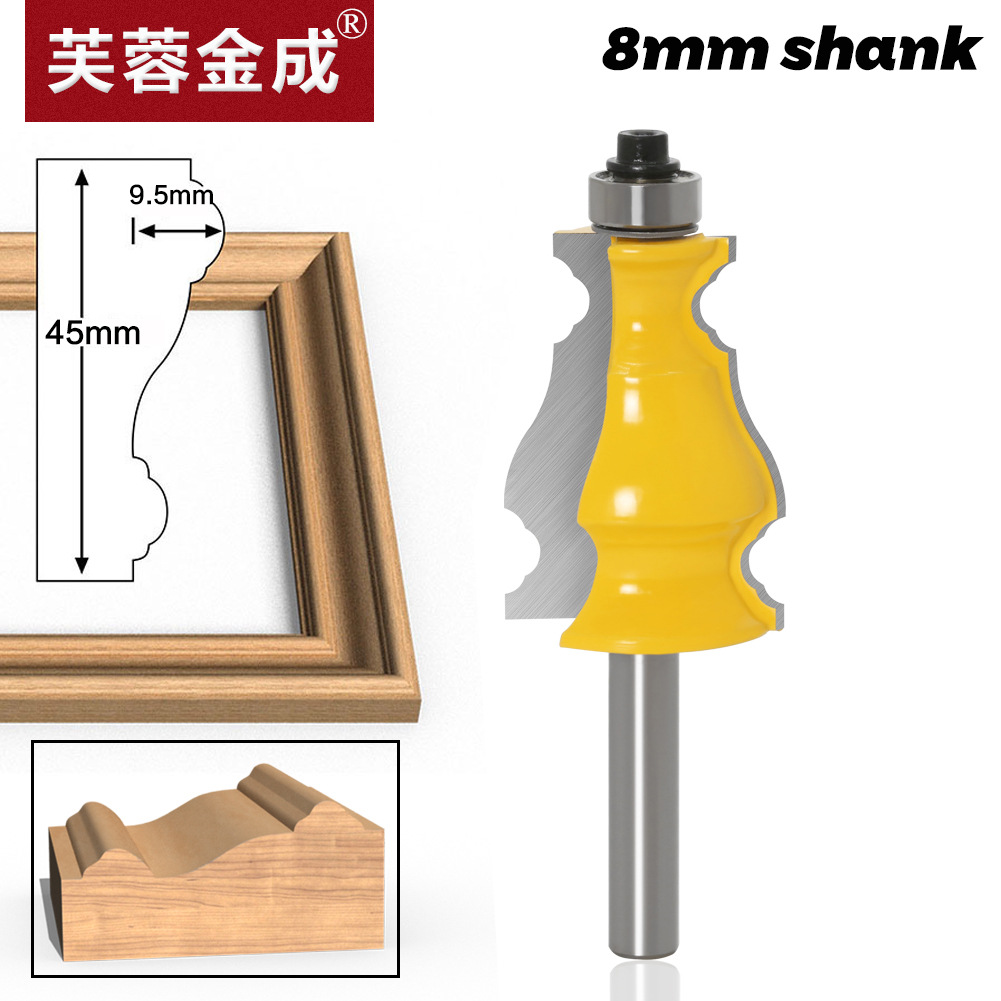 8柄木工线条刀欧式线条刀相框刀脚线刀阴角线刀橱柜线条刀