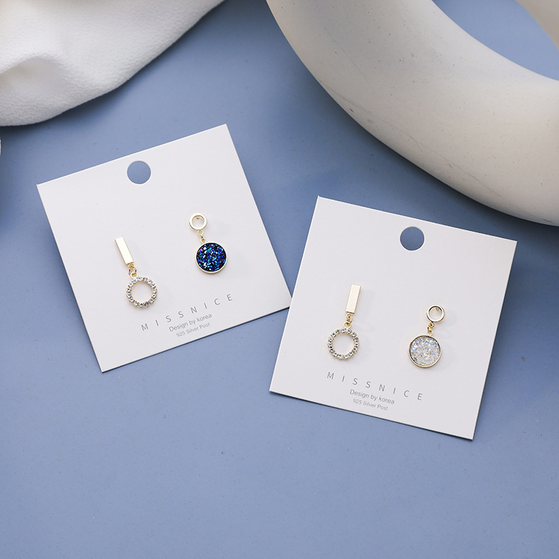 Blue earrings