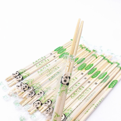 Disposable chopsticks wholesale bamboo chopsticks round chopsticks fast food snack bar hygienic chopsticks hot pot chopsticks takeaway chopsticks department store wholesale