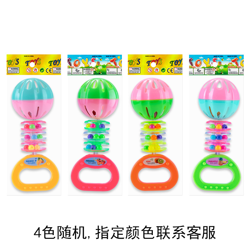 Sonajero para bebés, estrella de mano, juguete educativo