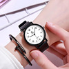 Universal men's watch suitable for men and women, quartz watches PVC, ultra thin watch strap, suitable for teen, simple and elegant design