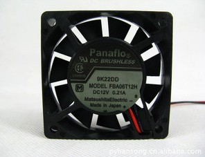供应原装正品进口风机 FBA06T12H 6015 12V 0.21A 松下散热风扇