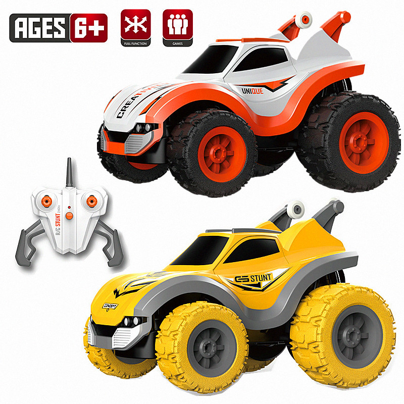 small rotating stunt car
