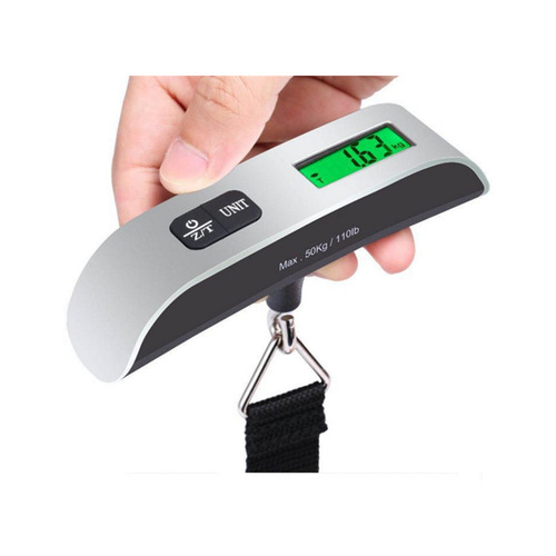 T-type portable scale manufacturer direct sales 50kg/10g electronic hook scale luggage scale luggage scale convenient express scale