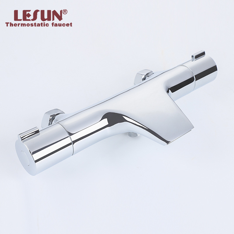 Cross-Border All-Copper Thermostatic Faucet Bathroom Electric Water Heater Temperature Control Shower Faucet Wash Basin Bathtub