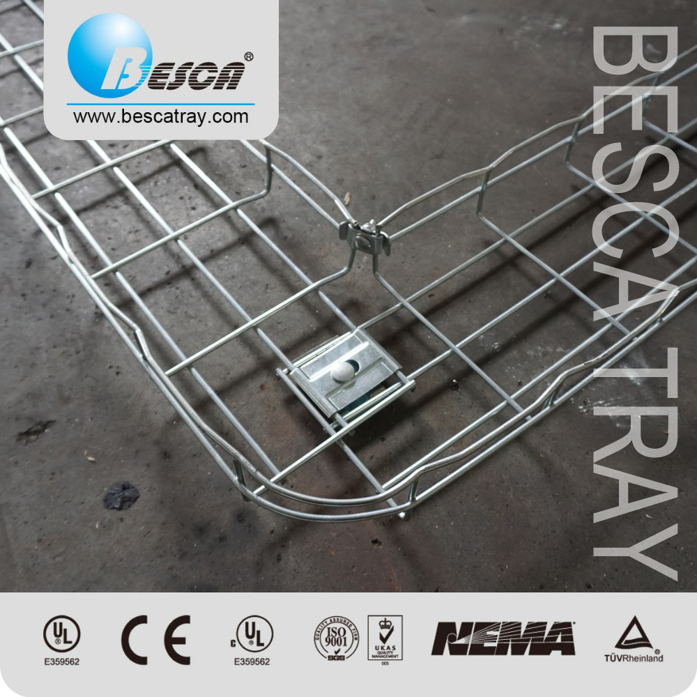 柏仕佳 扬中厂家 CE UL 网格桥架 钢网桥架 出口桥架