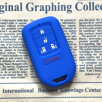 New Odyssey Silicone Key Case, Static Rod/Key Bag - all-inclusive-dark-blue-5-keys-dedicated