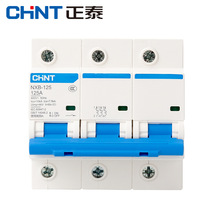 正泰小型断路器NXB-125家用空气开关总闸 C型 125A大功率100A空开