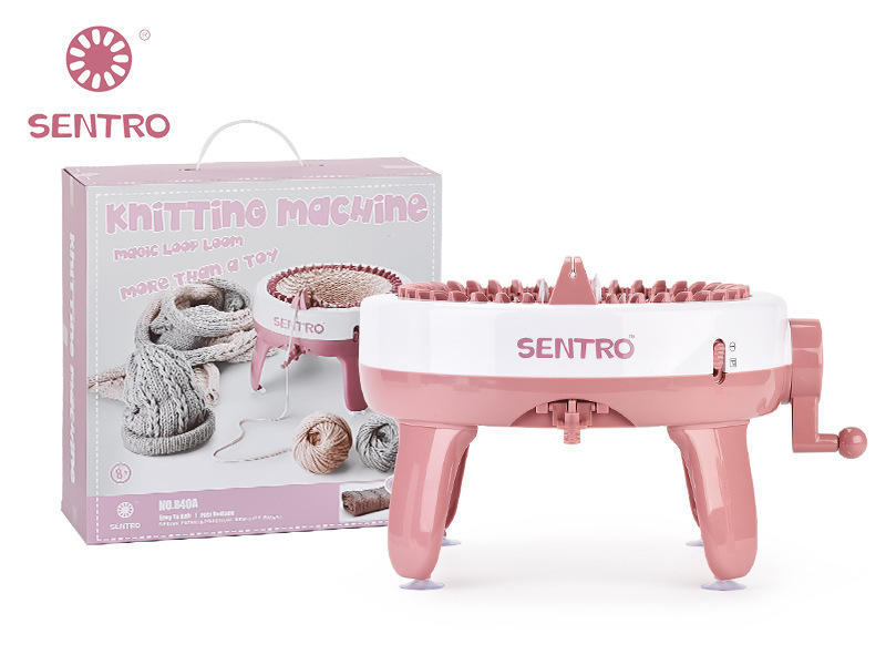 Máquina de Tejer Manual para Niños – 40 Agujas, Forma de Estrella, Ideal para Lana, DIY, Mayorista