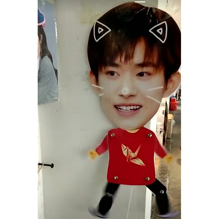 잭슨 이순신 종이 천 크레인 12 (폭발)