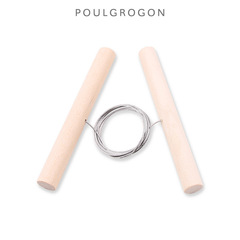 Cross-border wooden wire cutter for carving mud lines, art clay sculpture cutter, pottery tool