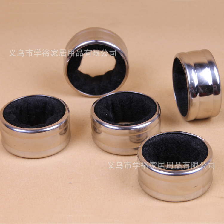 Cruzar la frontera de acero inoxidable vino goteo anillo de vino de franela extraíble práctico cocina bodega regalo vino conjunto