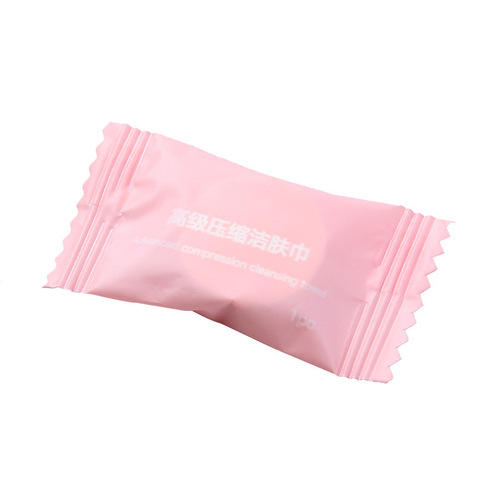 Disposable compressed towels, pure cotton towels for travel, portable bagged and canned compressed cleansing towels, beauty towels