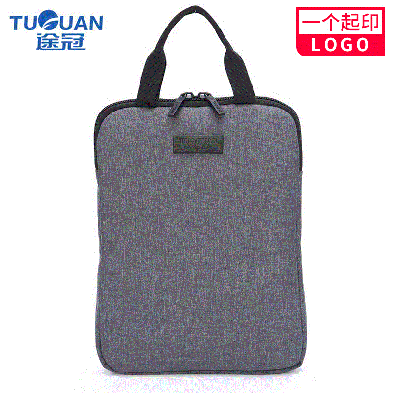 New Felt Brain Bag Portable iPad Business Bag Waterproof and Wear-Resistant Canvas Men's High-End Briefcase