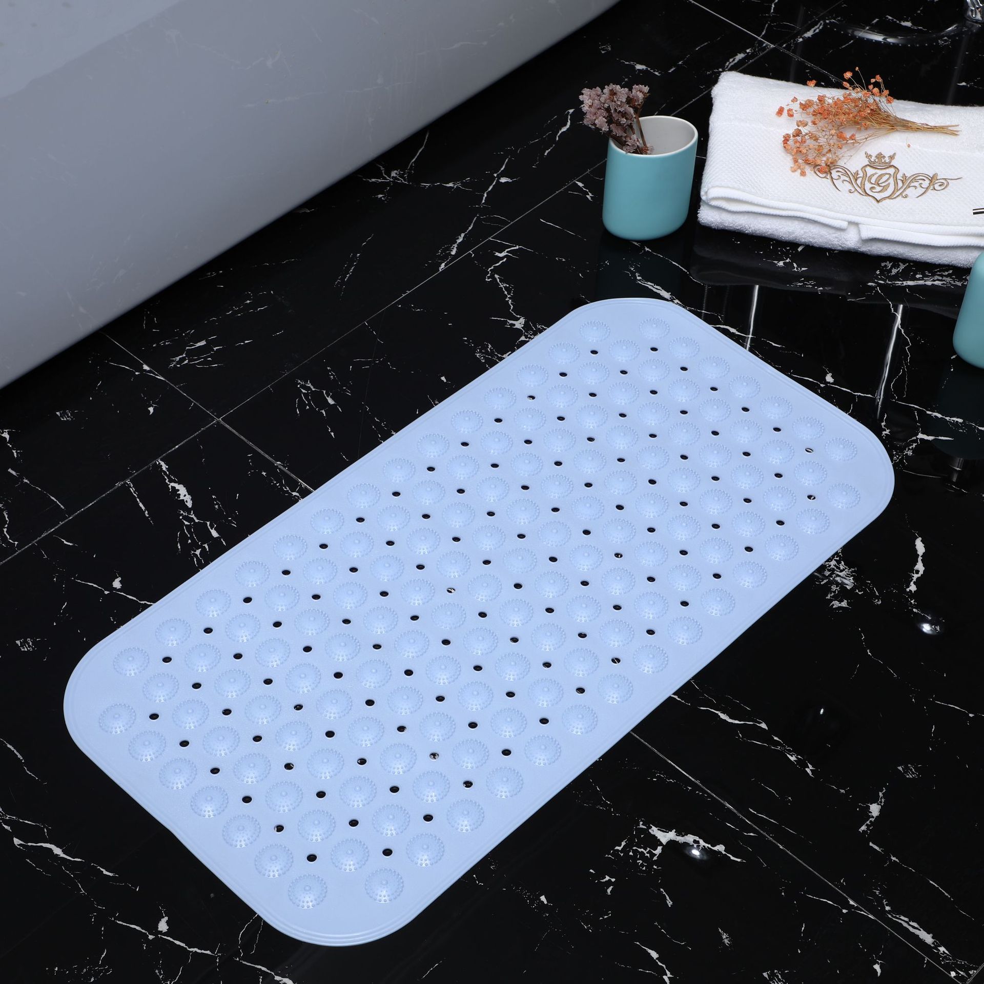 단색 라이트 블루