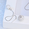 Long universal earrings, city style, Japanese and Korean, simple and elegant design