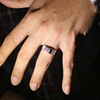 Wedding ring, accessory, silver 925 sample, European style, micro incrustation