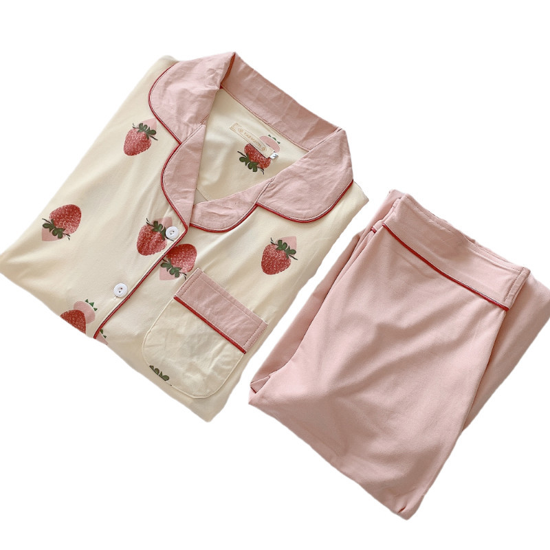 산모 잠옷, 봄, 가을, 여름 라펠 가디건, 달콤한 산후 수유복, 수감복, 가정복 정장, 제조업체 도매