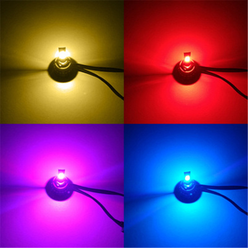 Transfronterizo del coche faro LED faro H7 colorido lámpara de control de sonido inalámbrico Bluetooth APP control RGB faro lámpara