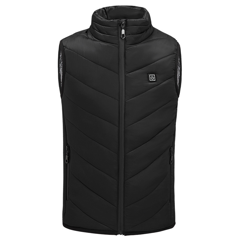 Chaleco de calefacción ropa de calefacción para niños Otoño e Invierno Nueva calefacción ropa de algodón acolchado Chaleco recargable USB abrigo cálido para niños