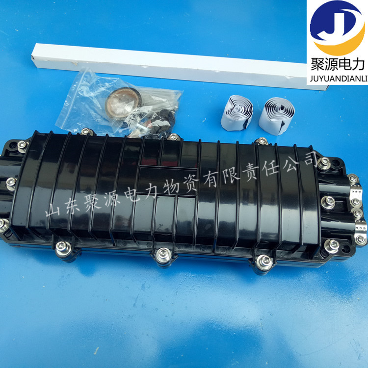 光缆金具厂家直埋接续盒 卧式PC塑料光缆接头盒 大D型防水接线盒