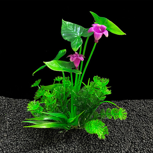 Aquarium Supplies, lotus leaf aquarium decoration, artificial plastic plants, wholesale manufacturer