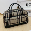 Travel bag, handheld capacious polyurethane shoulder bag, suitcase for traveling, equipment bag, Korean style
