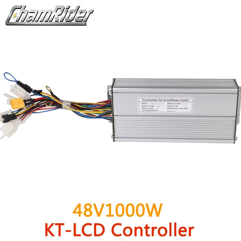 Контроллер-комплект для электровелосипеда 48V1000W синусоидальный контроллер KT