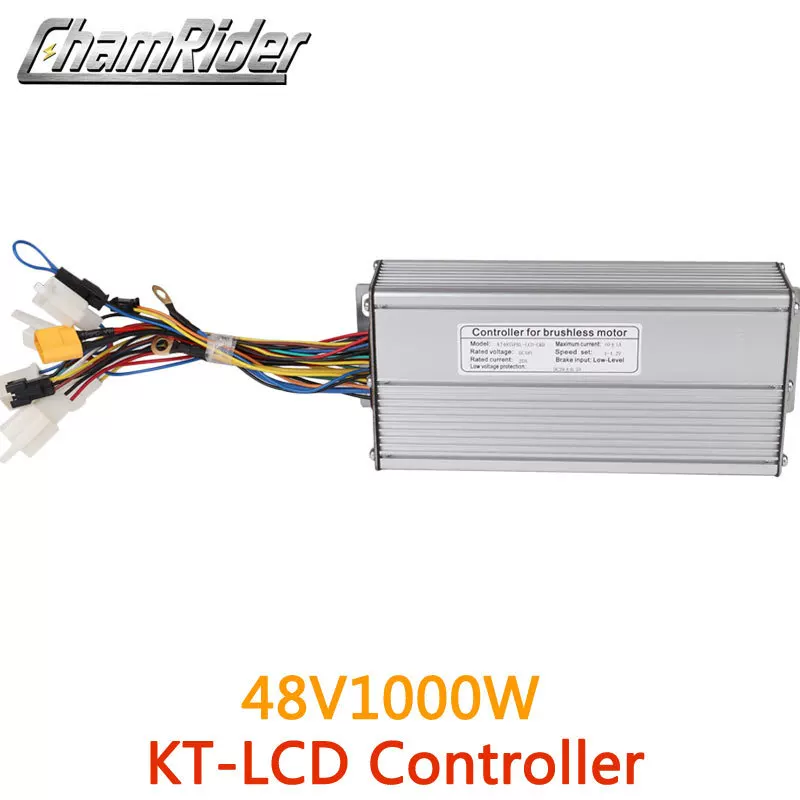 Контроллер-комплект для электровелосипеда 48V1000W синусоидальный контроллер KT