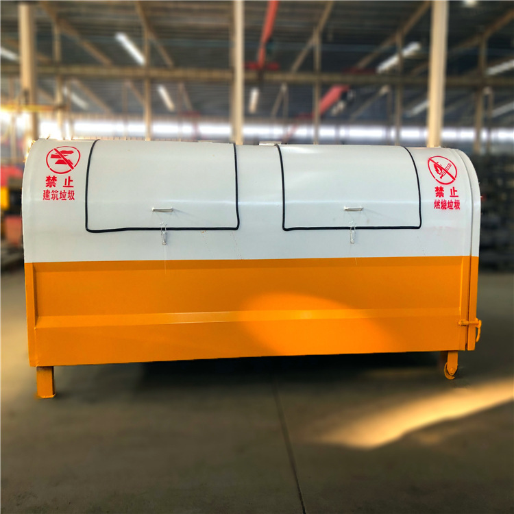 Factory Direct Sale City building hook arm dustbin price discount outdoor living dustbin made by size