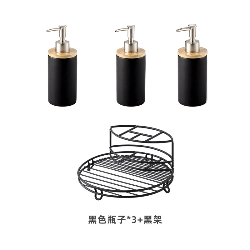 Nórdico hogar simple ins cerámica pareja cepillado taza de lavado traje almacenamiento rack suministros Baño