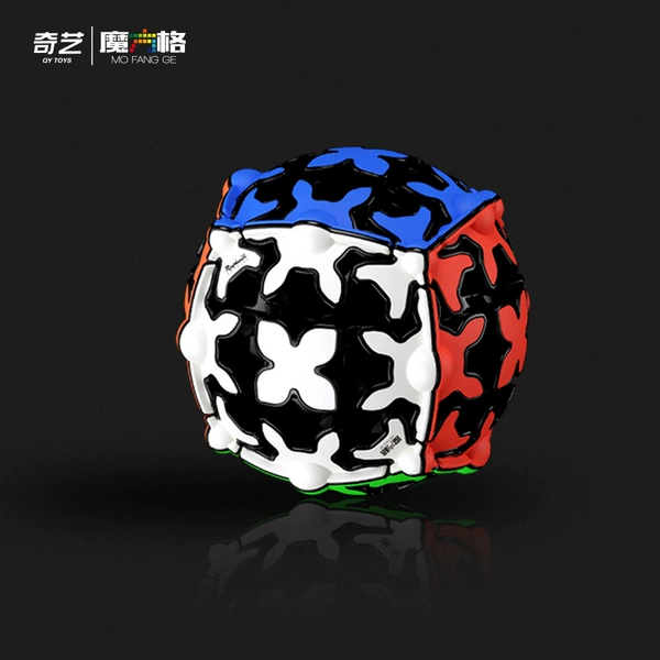 Rubik's cube with gears