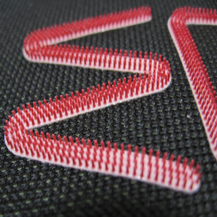 MD硅胶激凸胶印唛头标签印章点点毛 MANDARINA DUCK商标加工