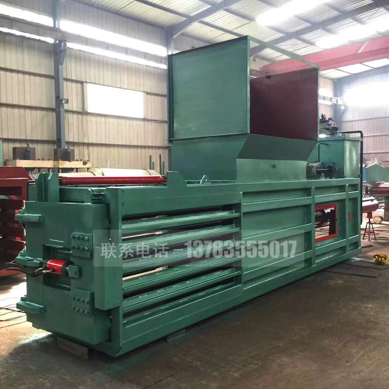 Станция для сжатия, машина для переплета, горизонтальная гидравлическая машина для сжатия картонных коробок, машина для сбора мусора в пластиковом пакете